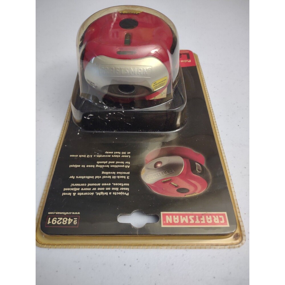 Craftsman Laser Trac Palm Grip Laser Level 948291 New Sealed - Picture 3 of 6